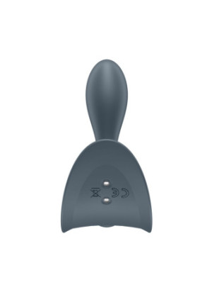 Vibromasseur anal unisexe gris Booty Absolute Beginners 2 Satisfyer - CC597864
